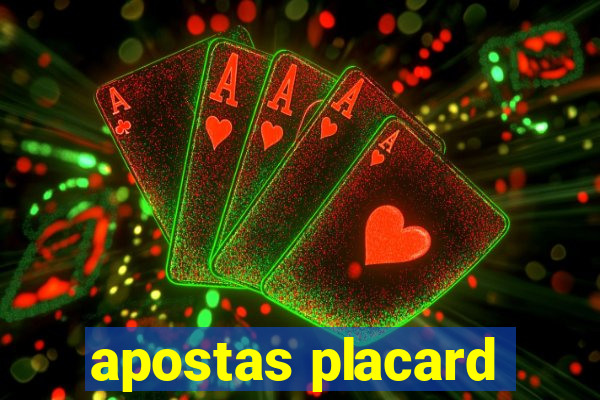 apostas placard